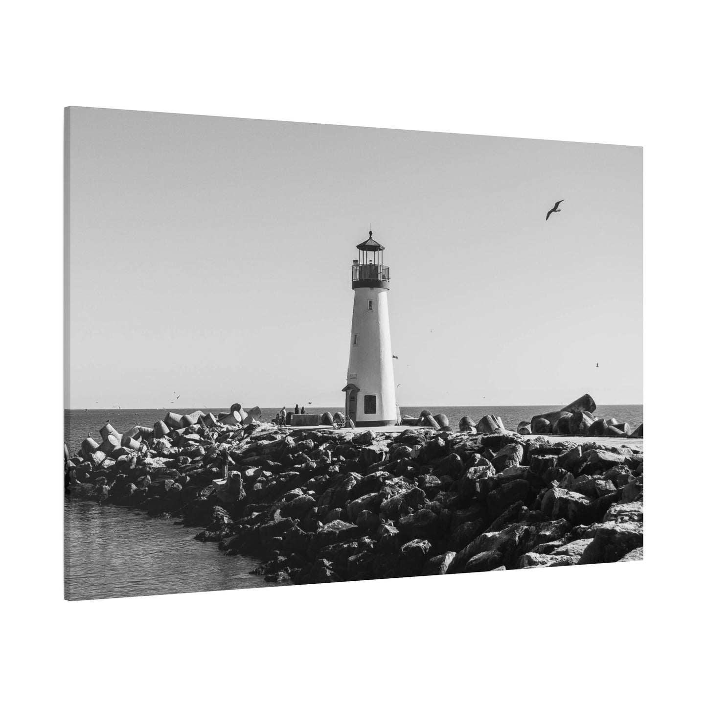 Matte Canvas, Stretched, 1.25" - Lighthouse