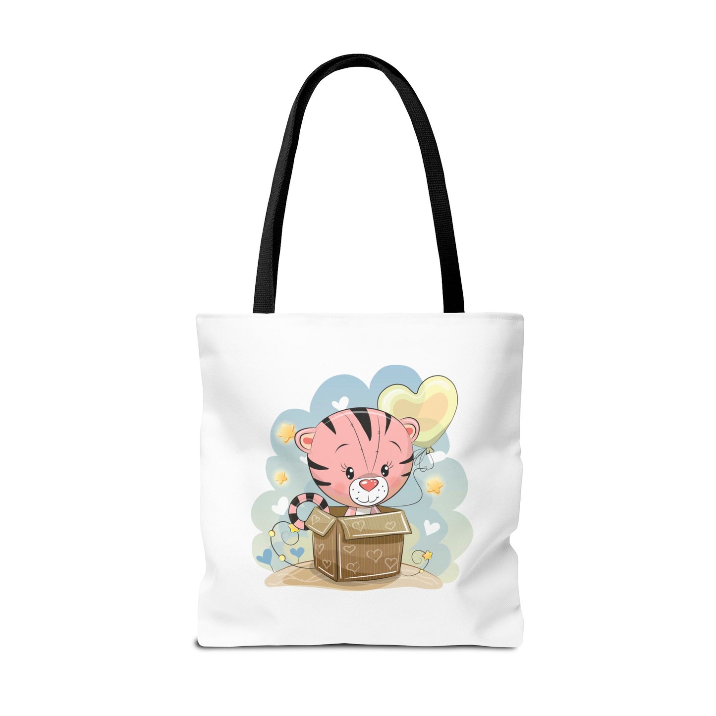 Cute Tiger Tote Bag Cute Shopping Bag, Eco-Friendly Tote, Kids' Tote