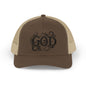 Divine Faith Snapback Trucker Cap - Spiritual Fashion, God Theme hat, Outdoor Style, Gift for Believers, Casual Wear