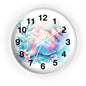 Seashell Pastel Wall Clock — Beachy Coastal Home Decor