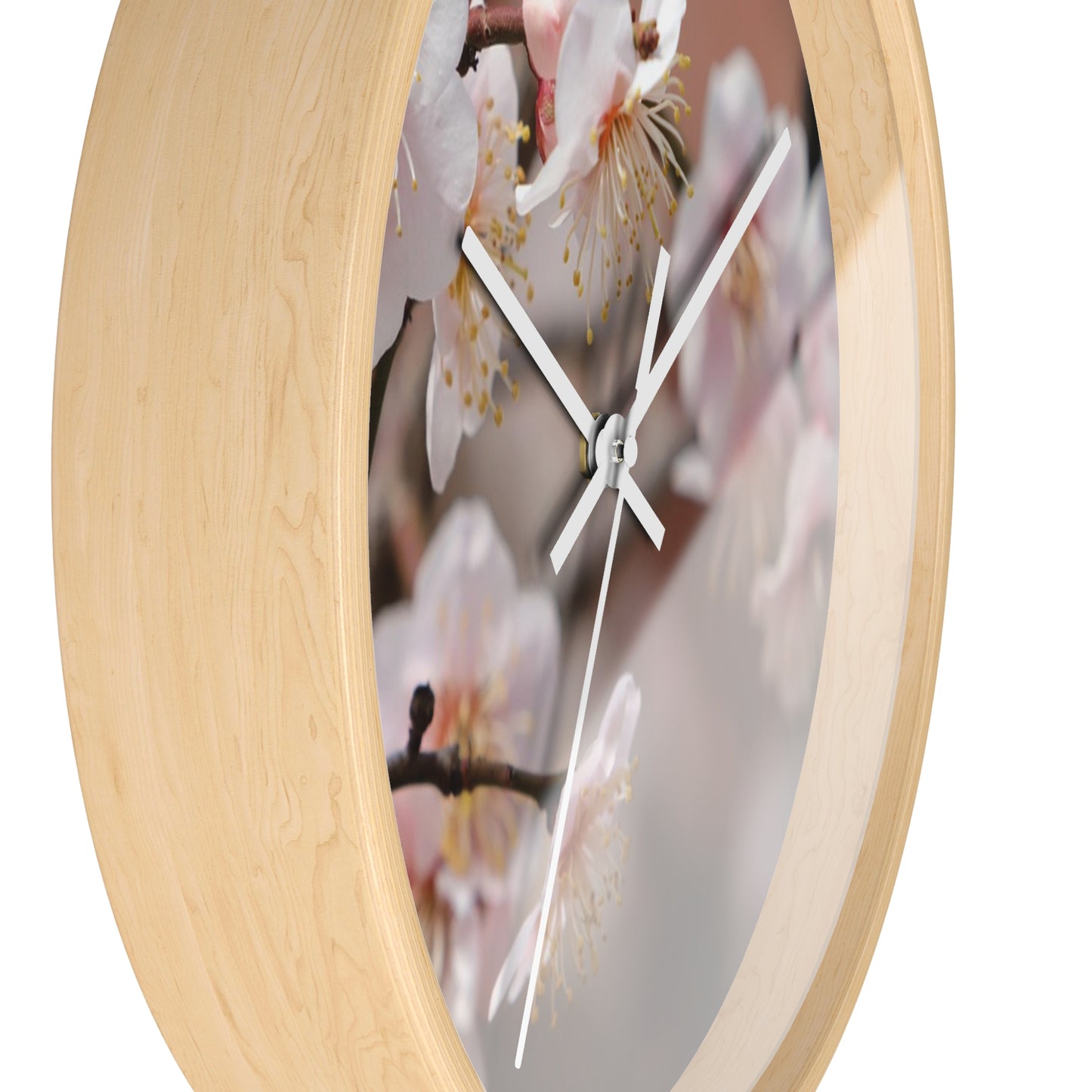 Elegant Floral Wall Clock