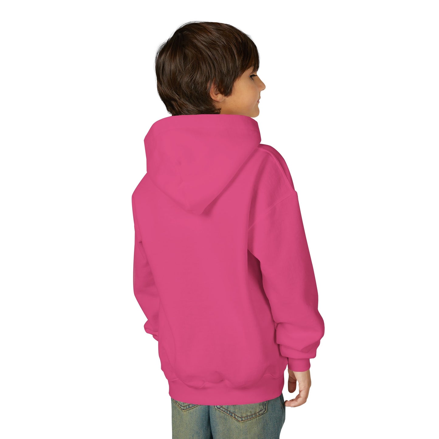 Cute Anime Girl & Puppy Youth Hoodie — Kawaii Kids Pullover for Anime Fans