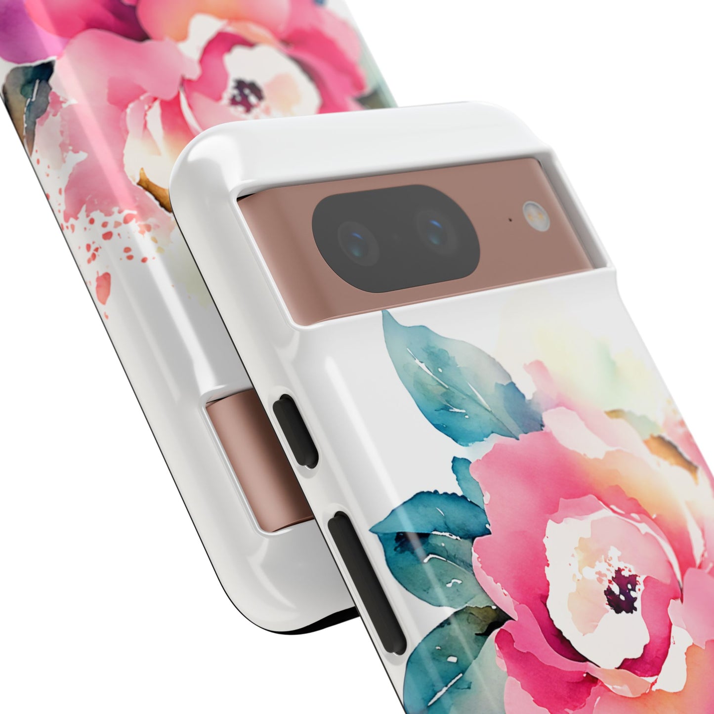 Floral Phone Case - Vibrant Rose Design
