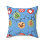 Festive Holiday Pillow, Seasonal Home Decor Cushion, Christmas Throw Pillow, Cute Decorative Accent, Cozy Winter Gift