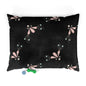 Floral Pet Bed, Cozy Dog Bed, Cat Bed for Relaxation, Stylish Pet Accessory, Comfortable Pet Sleeping Place