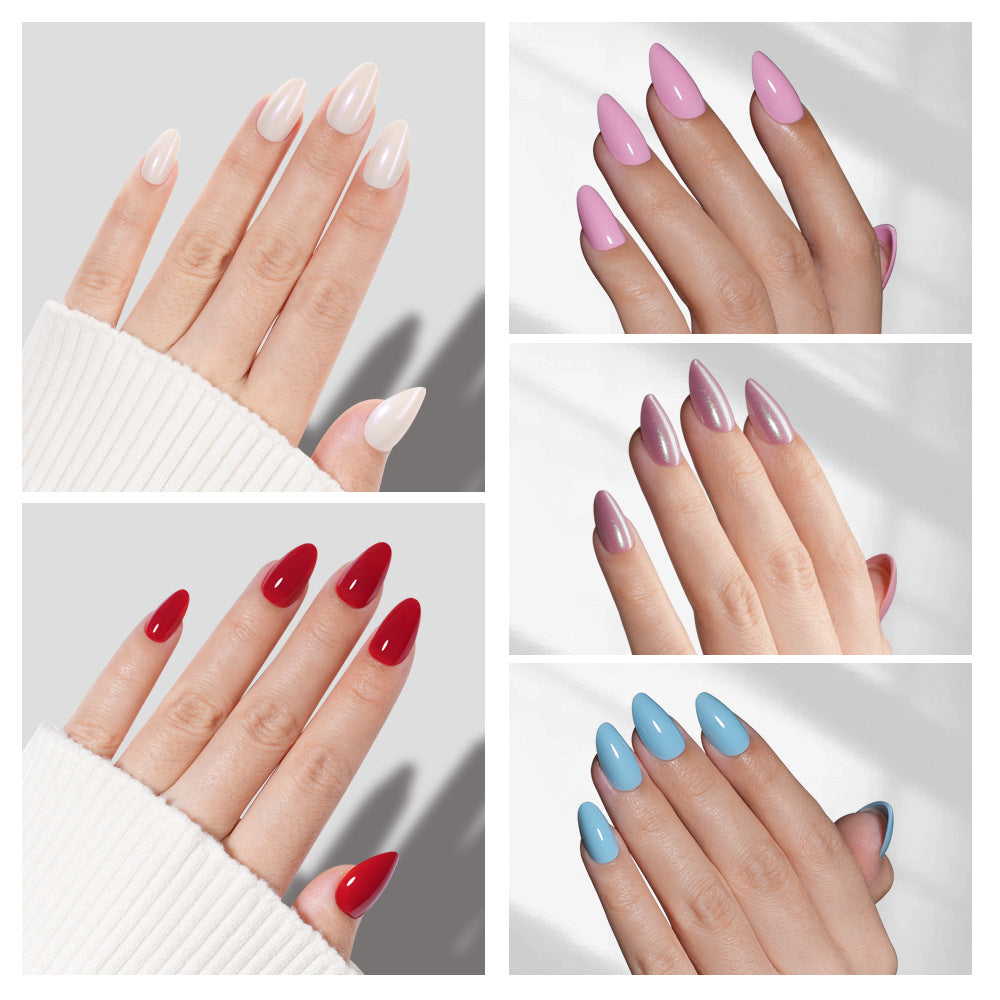 "Luminous Cat Eye Collection" - Multi-Color 32Pcs Press-On Nails Set – Image 3