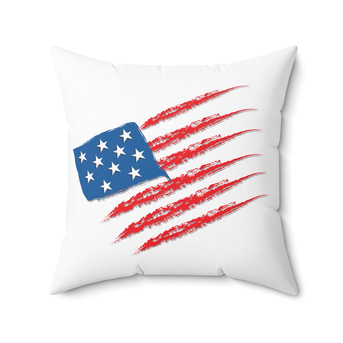 Patriotic Square Pillow