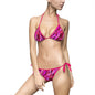 Stylish Women's Bikini Swimsuit, Tie-Dye Bathing Suit, Summer Swimwear, Beach Ready, Pool Party Essential, Perfect for Vacation