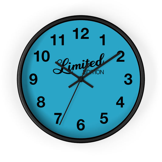 Limited Edition Wall Clock - Modern Home Decor, Timeless Gift, Unique Home Accent, Stylish Wall Art, Perfect for Any Occasion