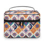 Make-up bag with Lychee pattern PU material