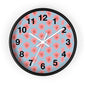 Floral Elegance Wall Clock, Home Decor, Gift for Her, Kitchen Wall Clock, Spring Decor, Office Decor, Floral Clock