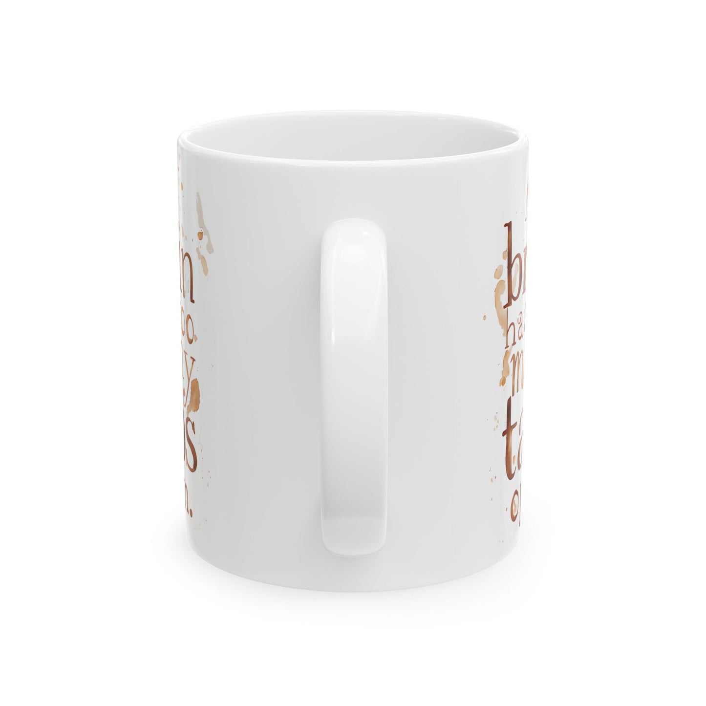 Coffee Lover's Ceramic Mug - Perfect Gift for Birthdays, Holidays, and Coffee Enthusiasts, Unique Kitchen Decor, 11oz or 15oz