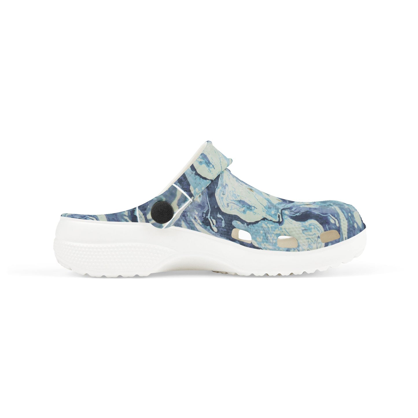 Kid's Marble Pattern Foam Clogs