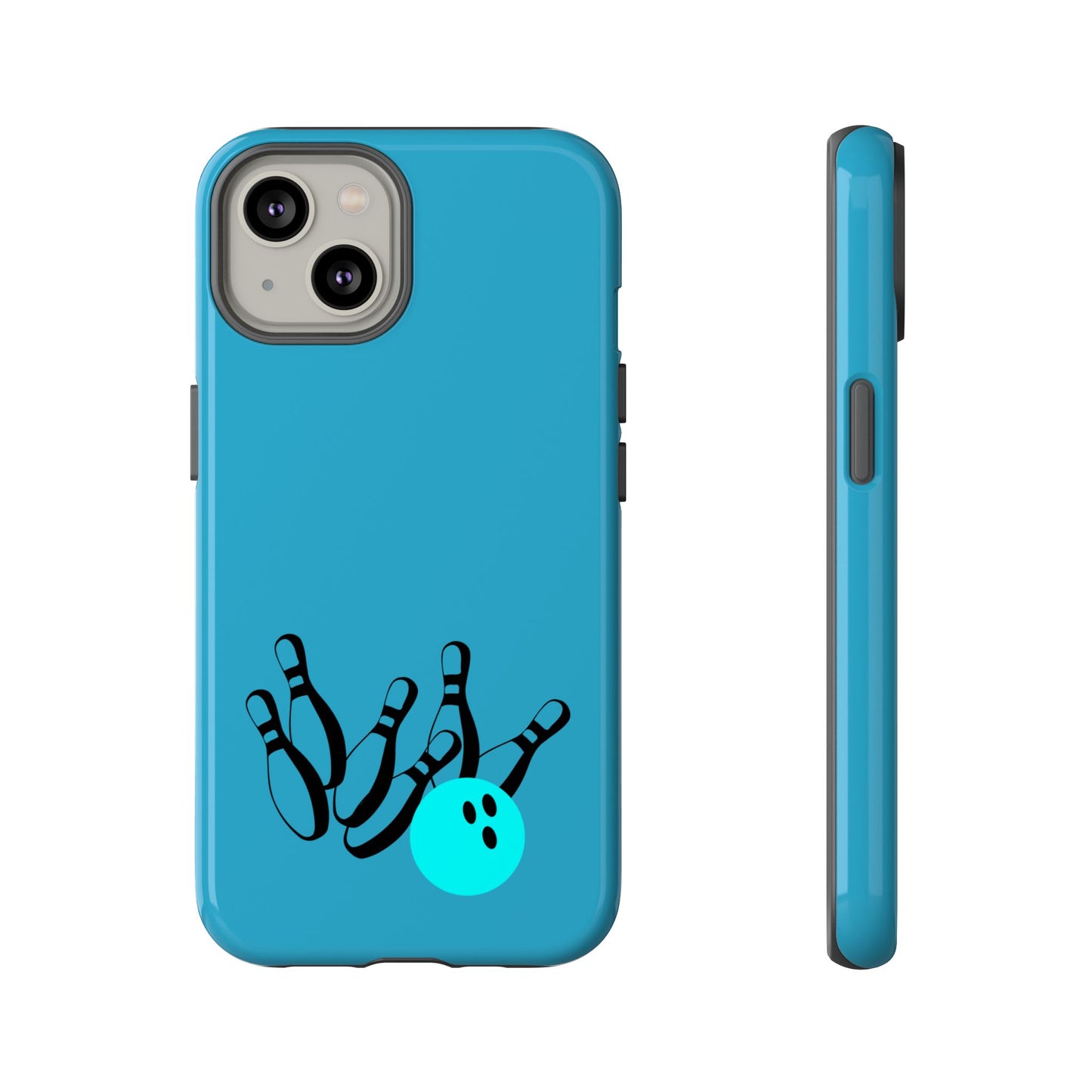 Bowling Phone Case, Tough Cases for Bowling Enthusiasts, Fun Gift for Bowlers, Unique Phone Accessory, Sports Themed Cases