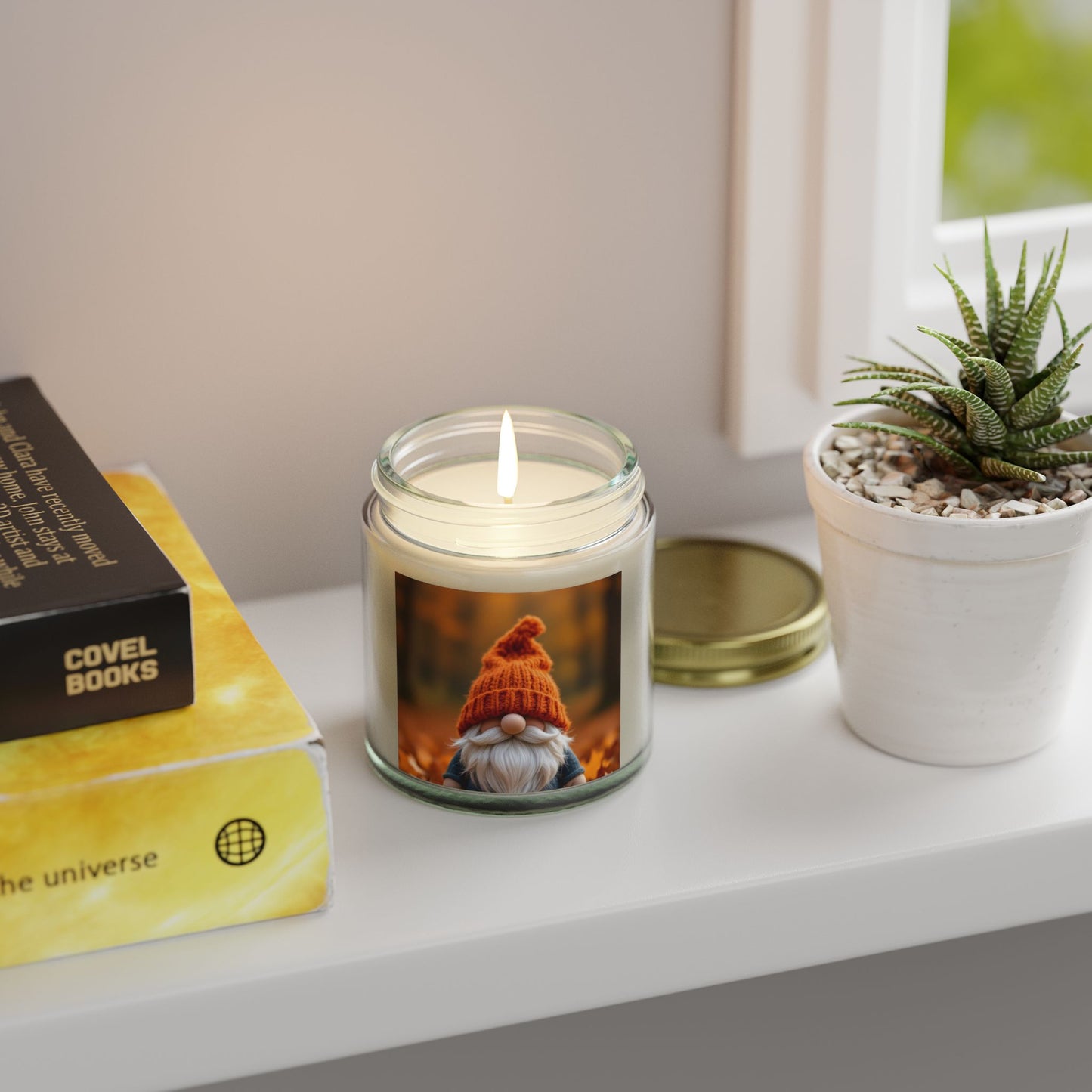 Autumn Gnome Scented Candles, Cozy Home Decor, Fall Gifts, Seasonal Aromatherapy, Relaxation, Thanksgiving Celebration