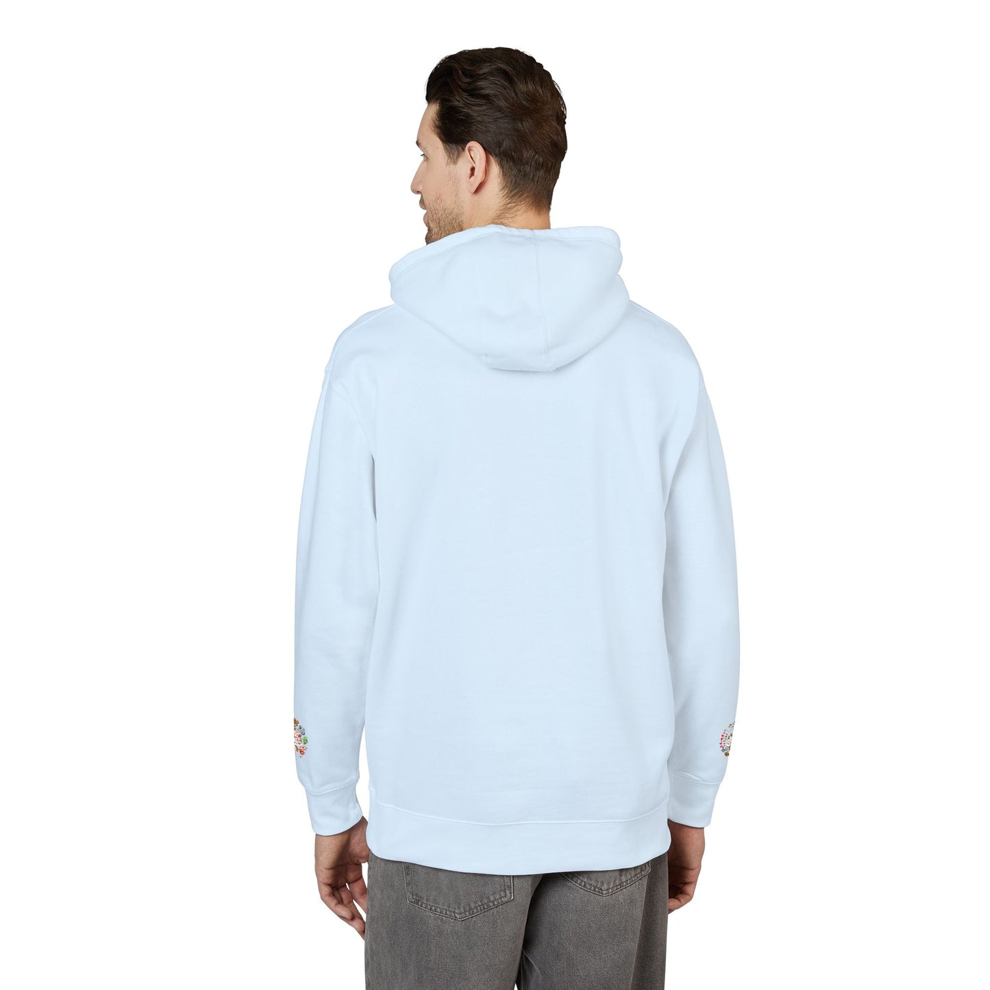 Floral Unisex Fleece Hoodie - Cozy Gift for Nature Lovers, Perfect for Fall, Spring, Birthdays, Relaxation, Outdoor Activities