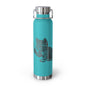 Cat and Butterfly Insulated Water Bottle -  22oz insulated bottle