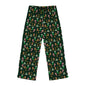 Christmas Gingerbread & Candy Cane Women’s Pajama Pants — Holiday Sleepwear