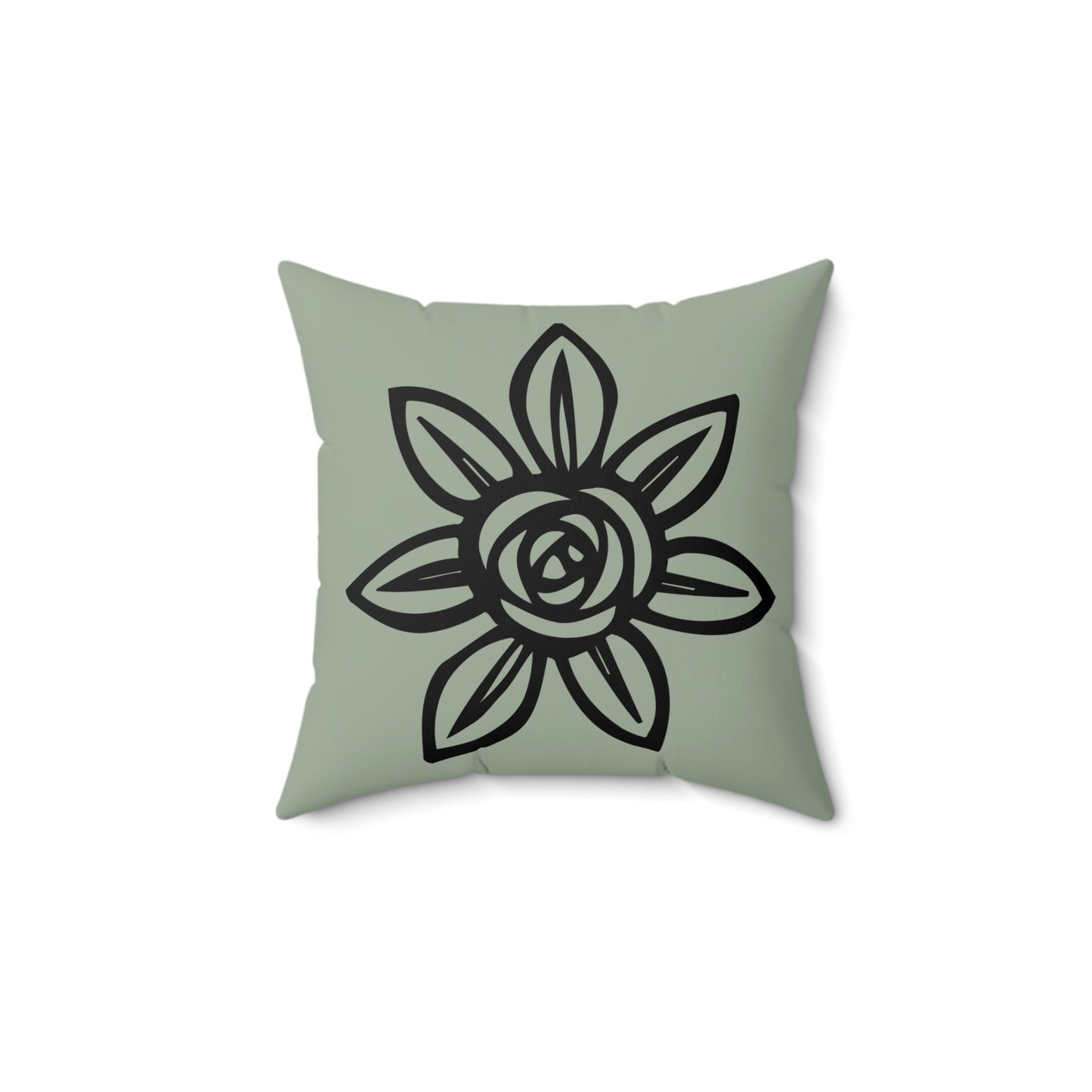 Floral Pattern Throw Pillow | Decorative Cushion, Home Decor, Flower Design, Living Room Accent, Gift Idea
