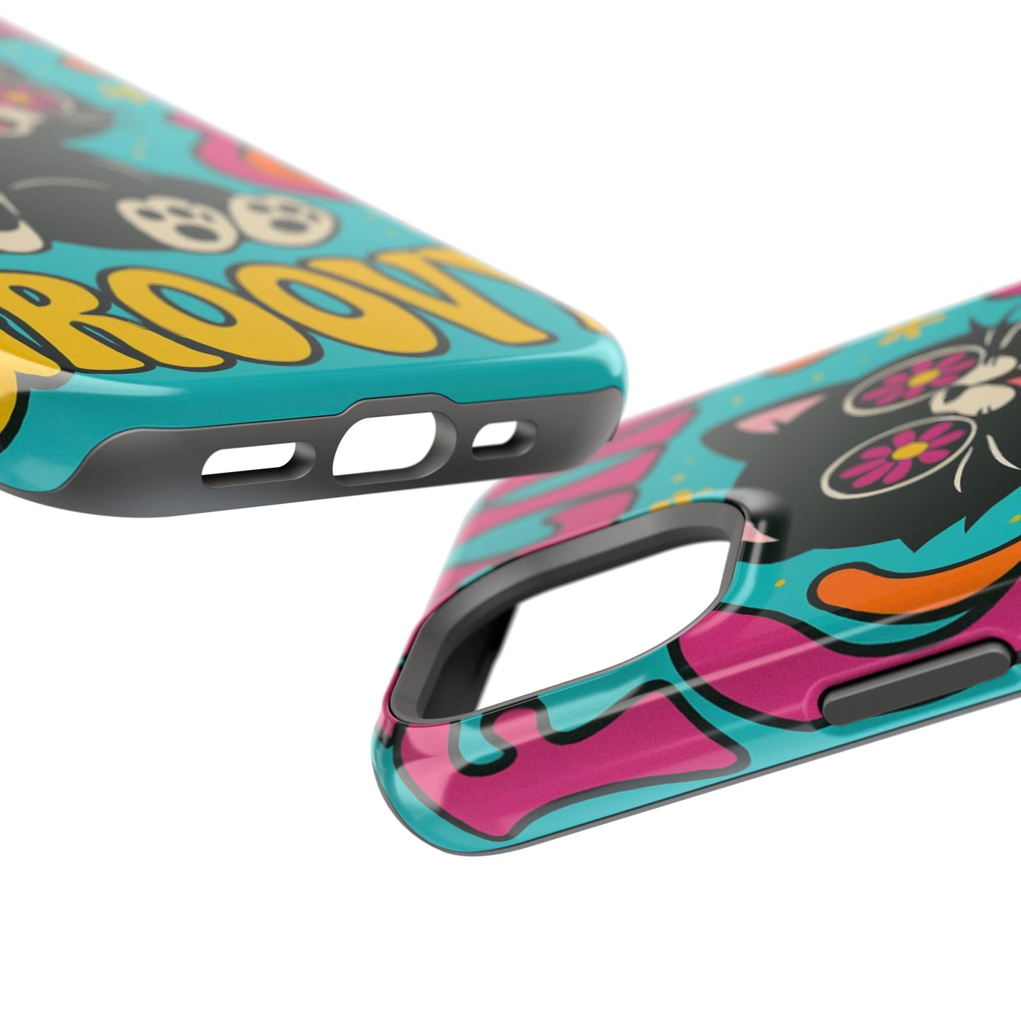 Groovy Cat Magnetic Impact-Resistant Phone Case
