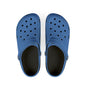 Blue & White EVA Foam Clogs — Lightweight Waterproof Garden & Beach Shoes