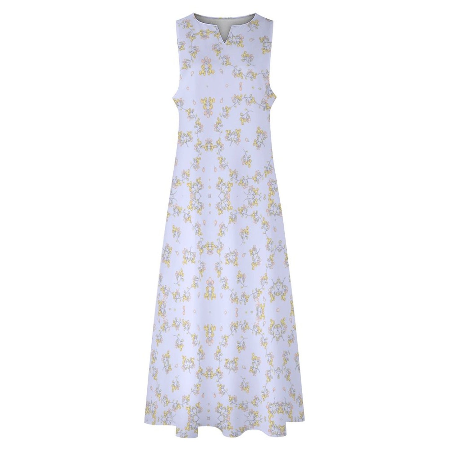 Sleeveless Ankle-length Dress