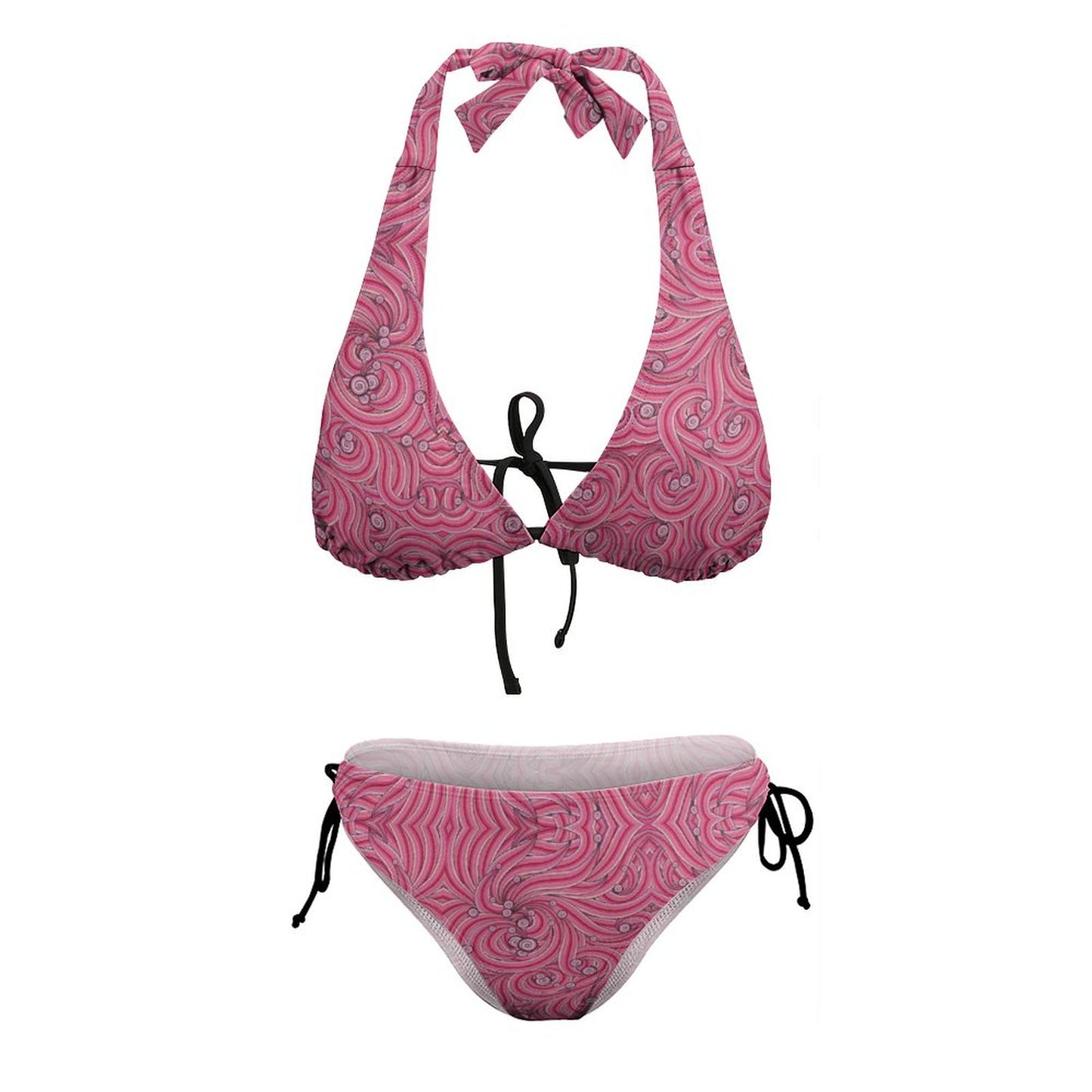 Two Piece Halter Swimsuit