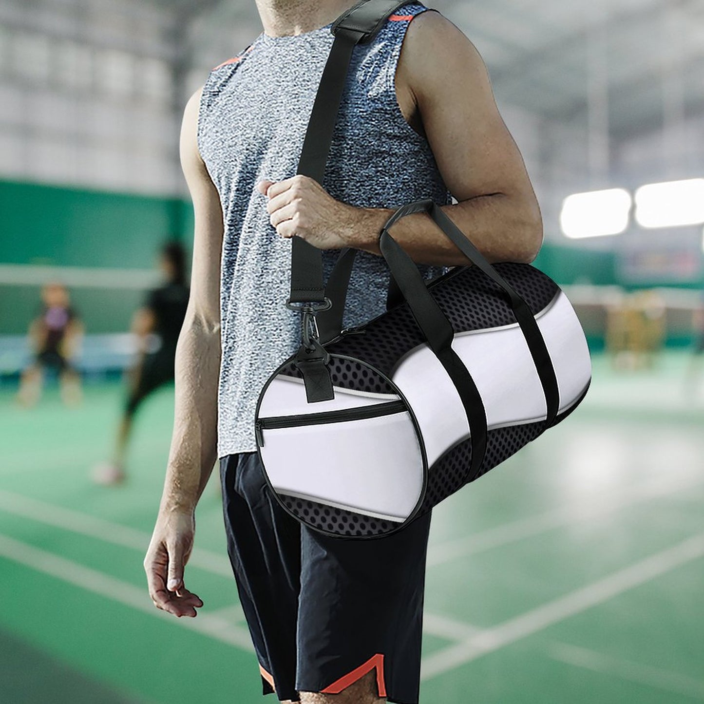 Cylindrical Gym Bag(Multi-sites)