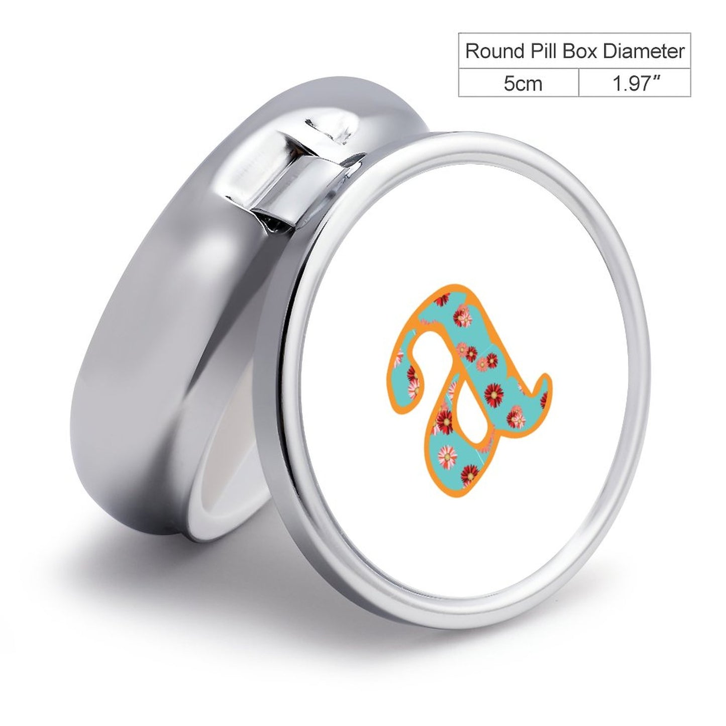 Round Pill Box-1PC