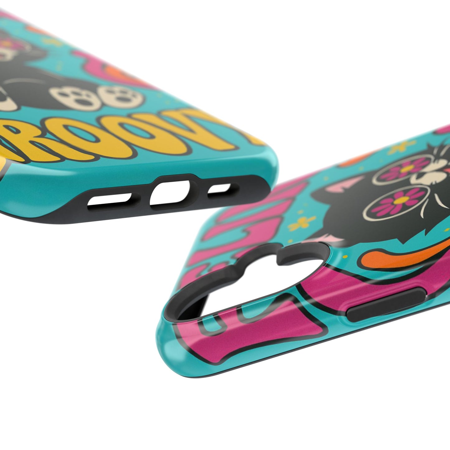 Groovy Cat Magnetic Impact-Resistant Phone Case