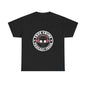 True Crime Podcast Tee — Cat with Headphones Logo