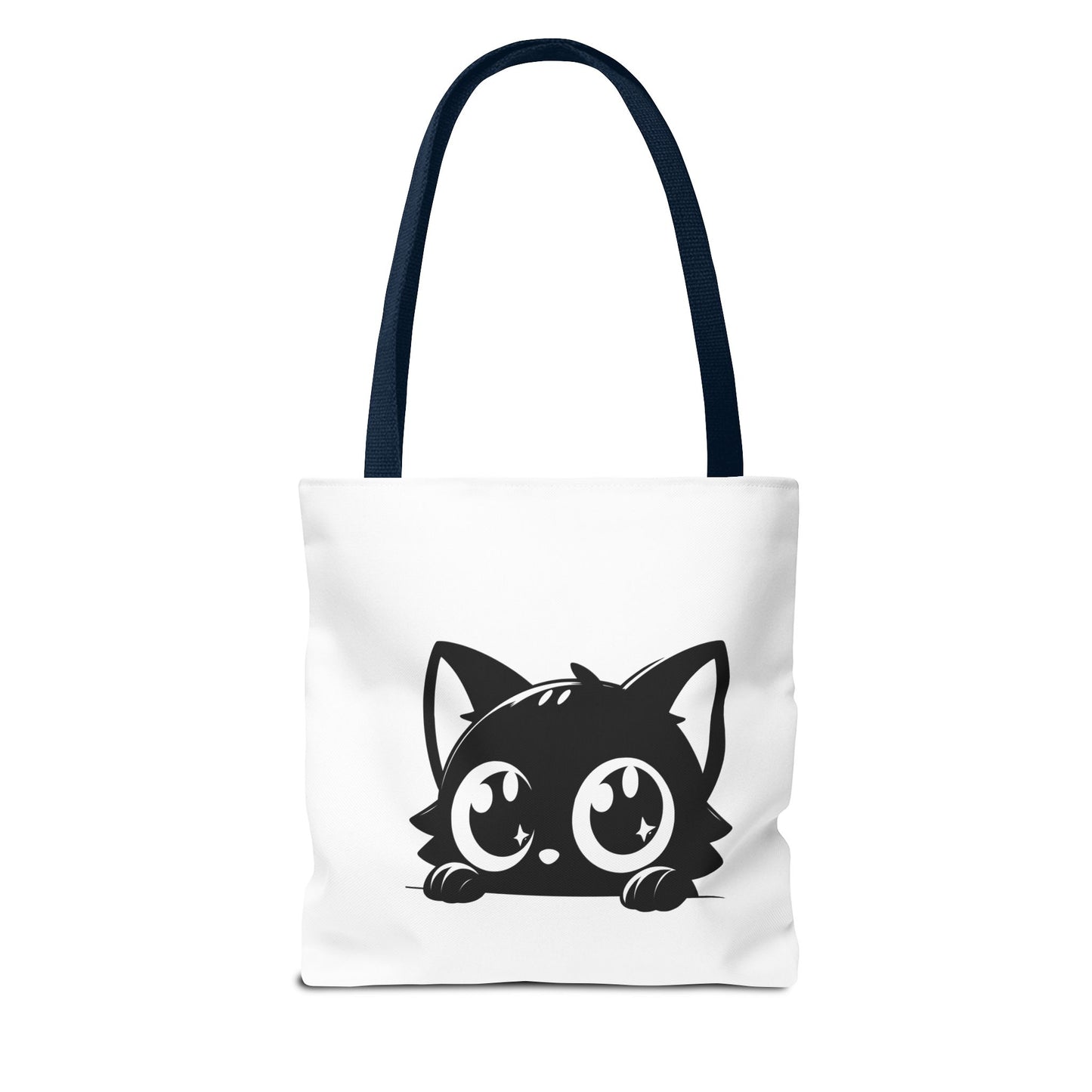 Adorable Cat Face Tote Bag | Cute Kitten Shopping Bag