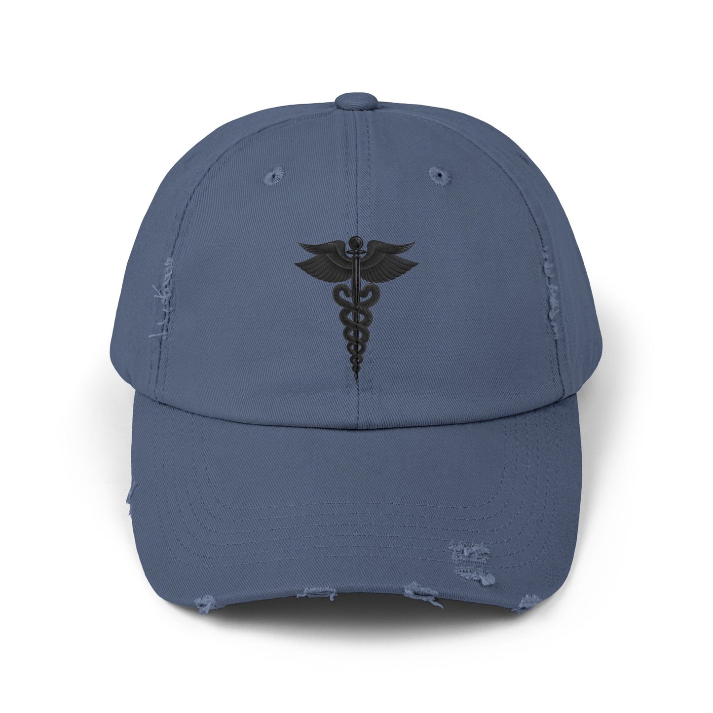 Unisex Distressed Cap with Caduceus Design, Perfect Gift for Healthcare Workers, Casual Style for Every Occasion, Fashionable Medical [...]