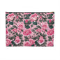 Floral Accessory Pouch - Perfect for Travel, Makeup, and Organizing, Gifts for Her, Bridal Accessories, Rose Pattern Clutch