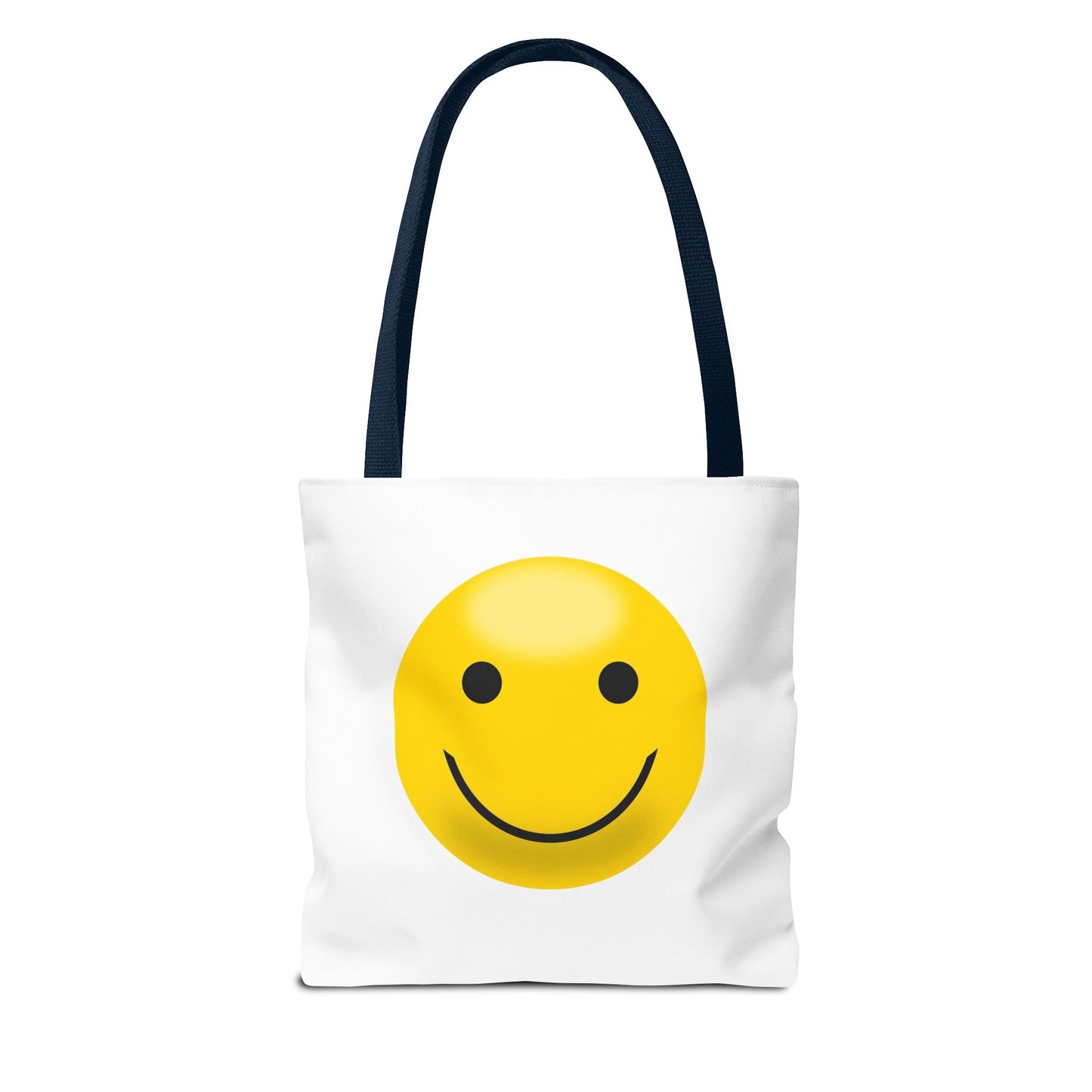 Smiley Face Tote Bag, Eco-Friendly Shopping Bag