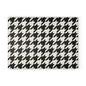 Chic Houndstooth Glass Cutting Board - Stylish Kitchen Decor, Unique Gift for Chefs, Wedding Present, Functional Serveware