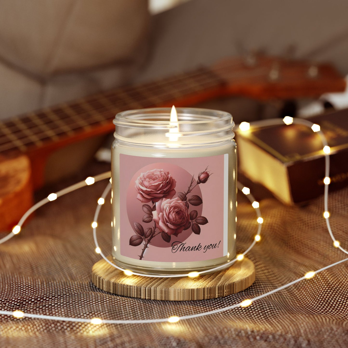 Scented Candles, Coconut Apricot Wax (4oz, 9oz)