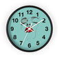 Modern Art Wall Clock - Abstract Lips Design, Home Decor, Gift for Her, Unique Wall Decor, Feminine Artwork, Stylish Timepiece