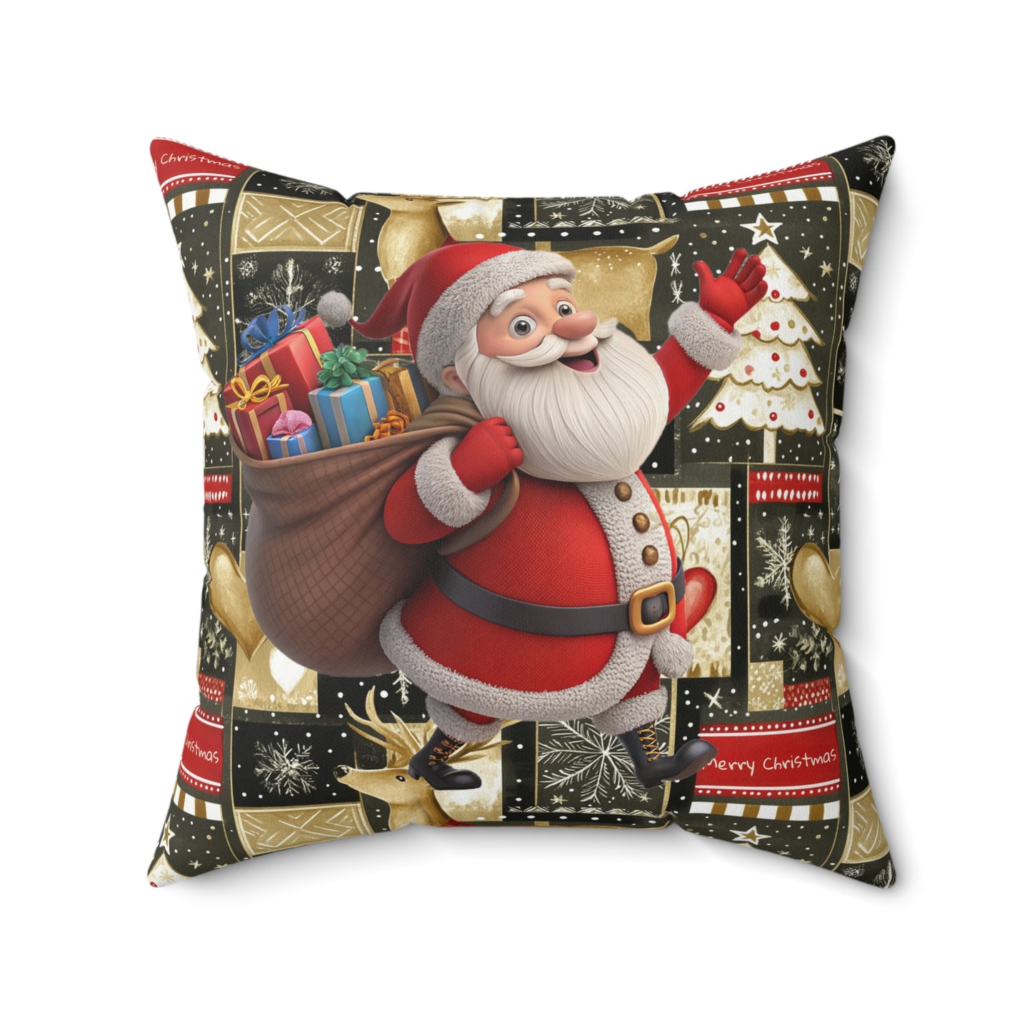 Spun Polyester Square Pillow