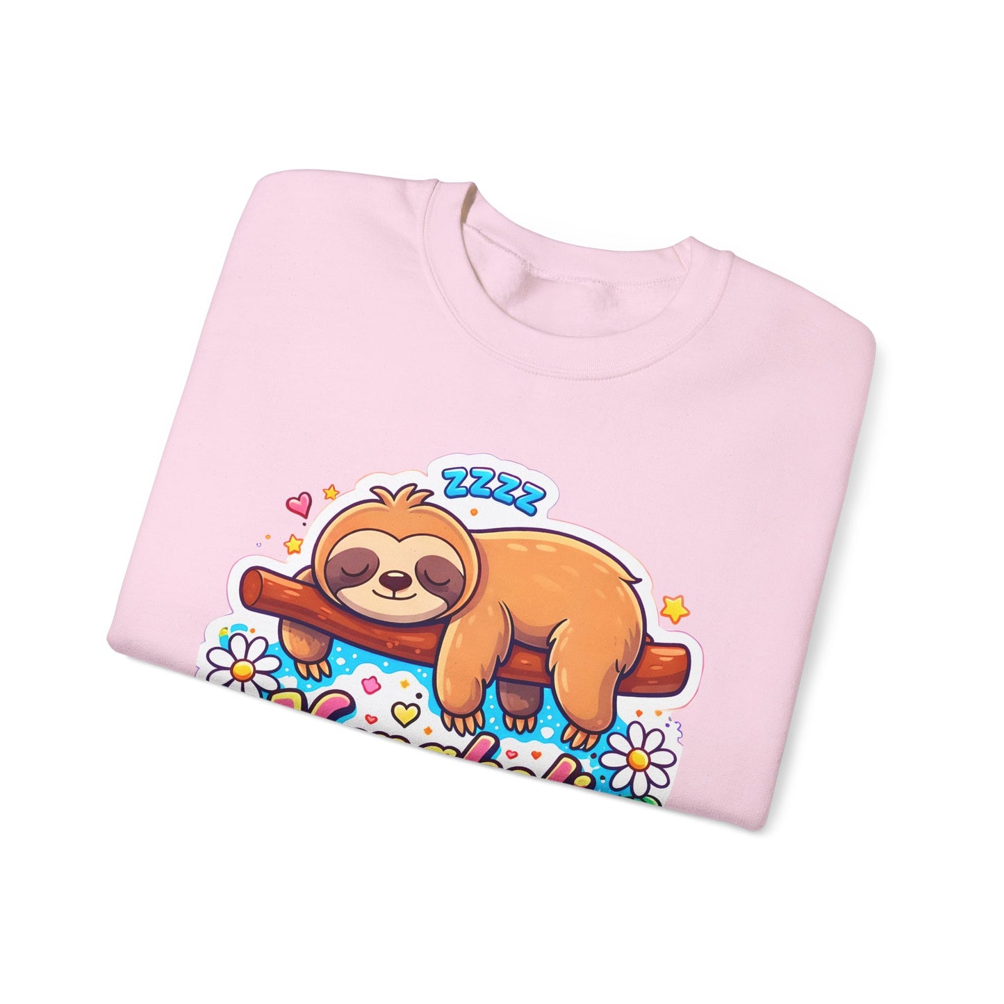 Napaholic Sweatshirt — Cute Sloth Nap Lover Crewneck
