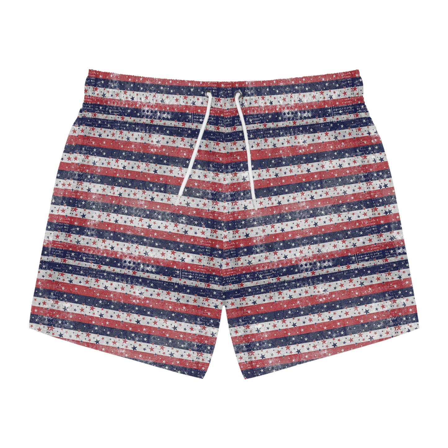Patriotic Swim Trunks for Summer Fun, Beachwear