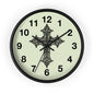 Elegant Cross Wall Clock | Faith-Inspired Home Decor, Unique Gift for Christians, Living Room Accent, Religious Wall Art