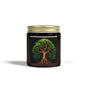 Scented Candles, Coconut Apricot Wax - Tree of Life Design, Eco-friendly Aromatherapy, Home Fragrance, Gifts for All Occasions