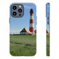 Lighthouse Phone Case - Coastal Vibes, Nautical Gift, Ocean Lover Accessory, Beach Aesthetic, Customizable Design