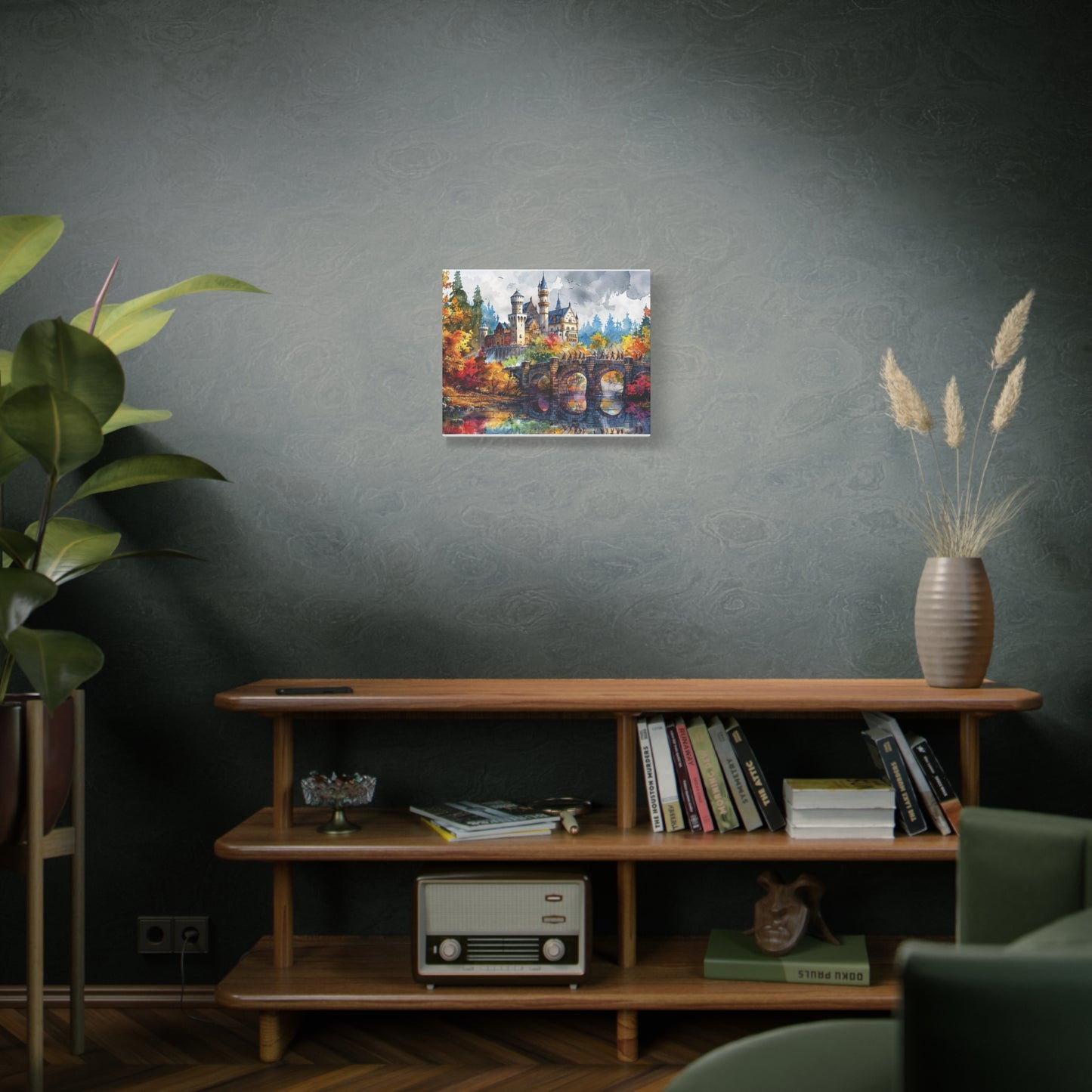 Matte Canvas, Stretched, 1.25" - Castle
