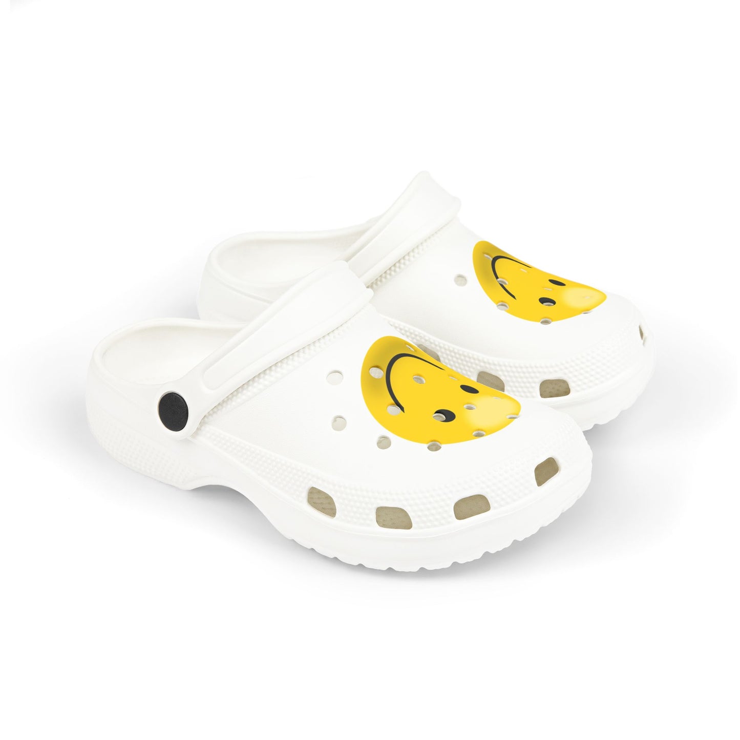 Smiley Face Clogs, Kid's Foam Shoes