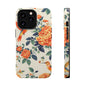 Floral Hummingbird Magnetic Phone Case — Impact-Resistant Protective Cover
