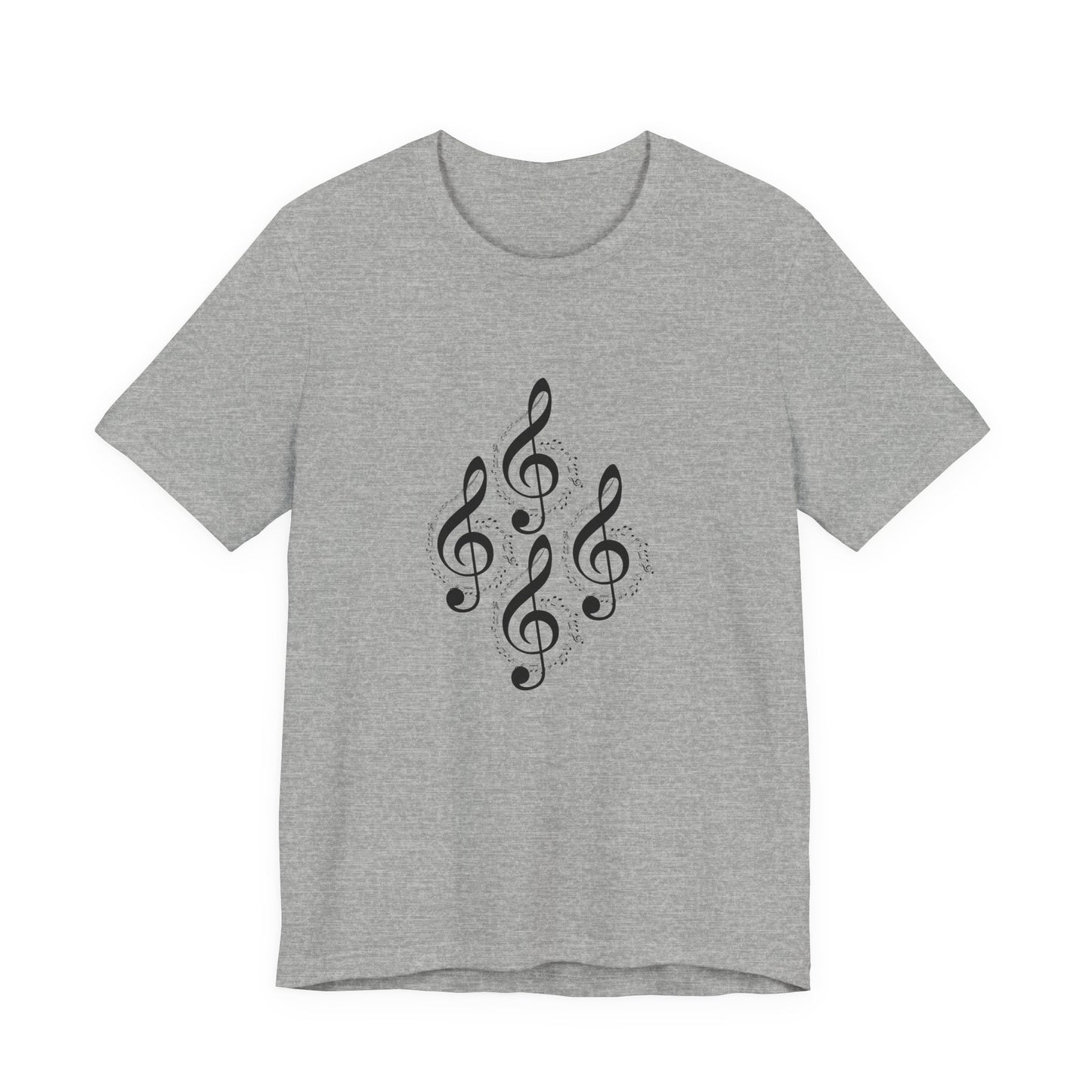 Musical Notes Tee - Perfect for Music Lovers, Casual Wear, Concerts, Festivals, Unique Gift Idea