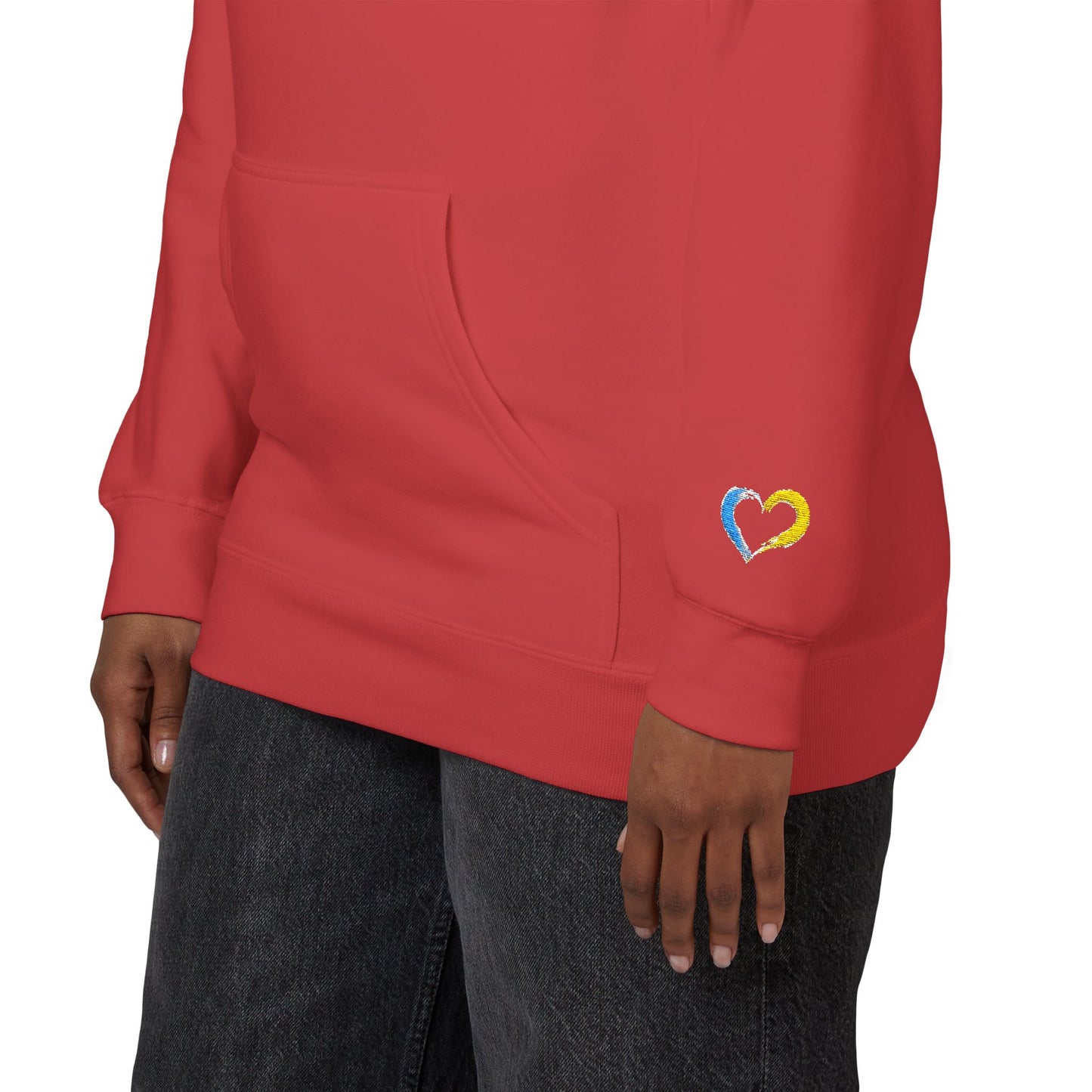 Colorful Heart Unisex Fleece Hoodie | Cozy Gift for Friends, Valentine's Day, Anniversary, Casual Wear, Spring Fashion