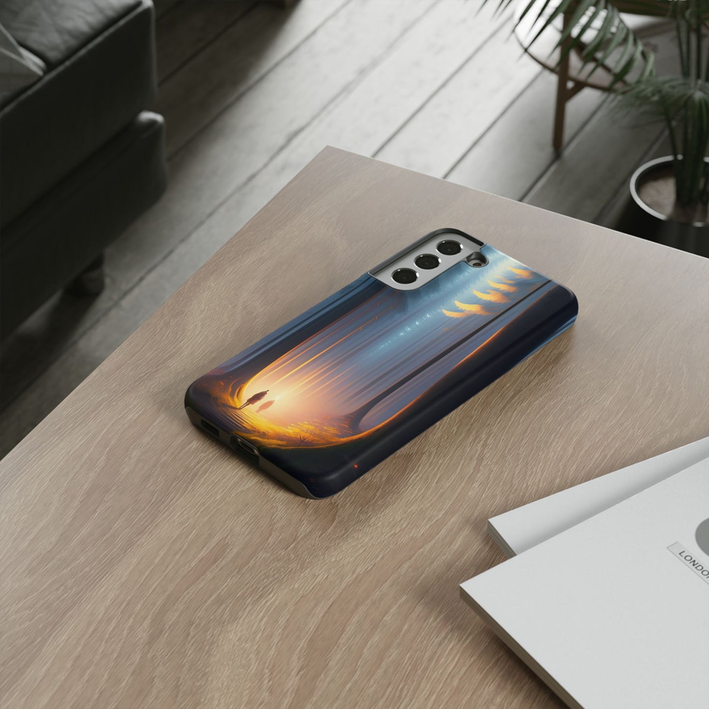 Phone Case — Mystical Forest Nightscape Protective Tough Case
